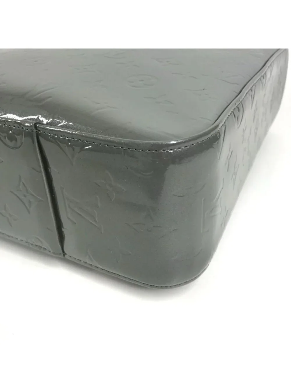 Louis Vuitton Tote Columbus Monogram Vernis Gray